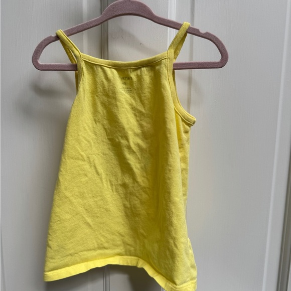 Carter's 4T Girls Yellow and Pink Camisole Aloha Tropical Camisole Blouse - Picture 5 of 5